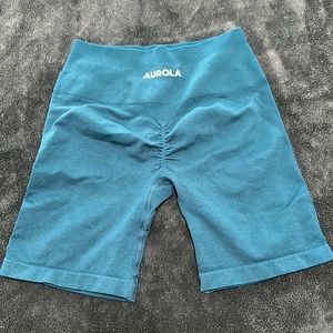 Teal shorts
